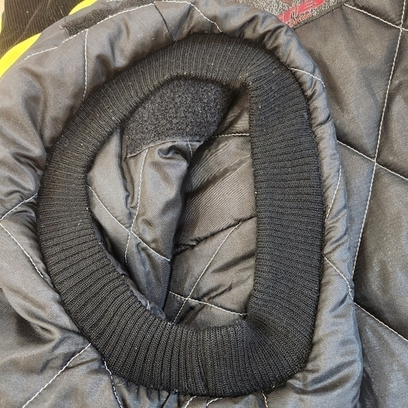 VINTAGE 90s DAINESE  Italian Motorcycle Jacket, Blk/Yellow, EU 56 US Men's XL - Picture 13 of 16